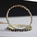 Ruby & Emerald bangles