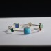 Chalcedony bangles