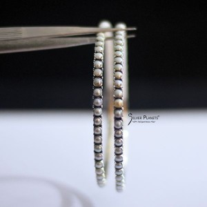 Square Pearl bangles