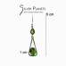 Peridot Earring