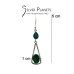 Emerald Earring