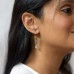 Citrine & Cubic Zirconia Earrings