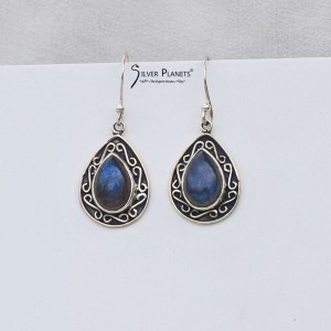 Labradorite Earrings