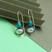  Turquoise & Pearl  Earrings