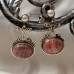 Rhodochrosite pearl Earrings