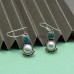 Emerald Pearl Earrings