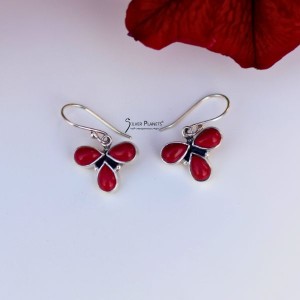 Coral Earrings