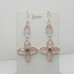 Rose Quartz Earrings