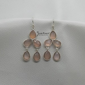 Rose Quartz Earrings