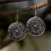 Oxidized Silver Earrings