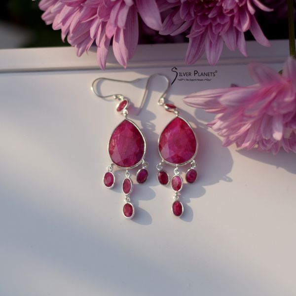 Ruby Earrings