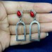 Coral Earrings