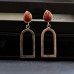 Coral Earrings