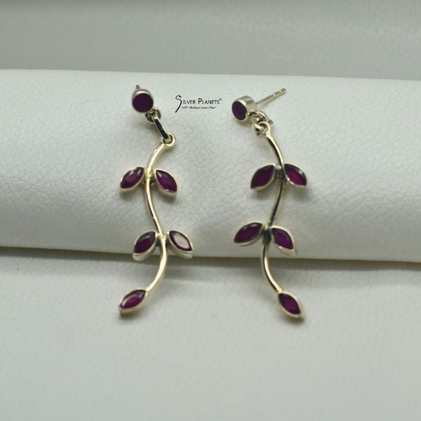 Ruby Earrings