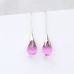 Pink Crystal Earrings