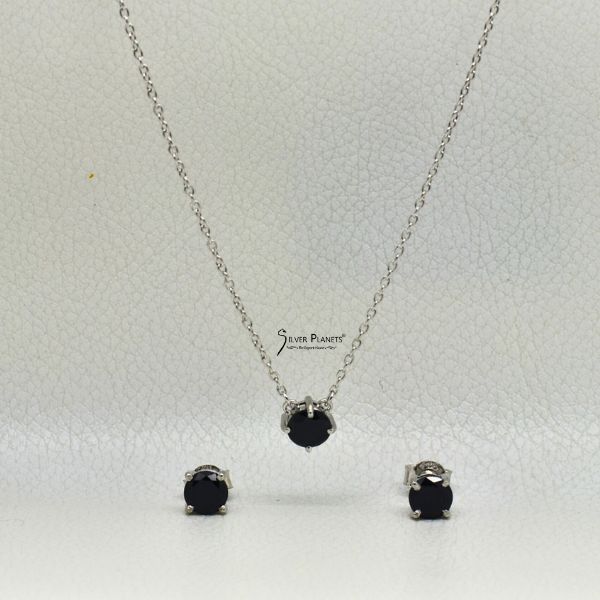 BlackOnyx Pendant Set