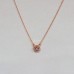 Cubic Zirconia Rosegold chain