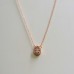 Cubic Zirconia Rosegold Chain